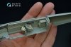 Quinta Studio QD48192 Bf 110C/D 3D-Printed & coloured Interior on decal paper (for Cyber-hobby kit) 1/48